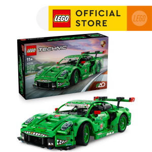 LEGO TECHNIC 42224 Đồ Chơi Lắp Ráp Xe Đua Porsche 911 GT3 R REXY AO (1313 chi tiết)