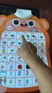 REDFIRE TOYS MAINAN EDUKASI POSTER SUARA BILINGUAL INDONESIA INGGRIS COLORFUL SERIES