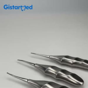 High Quality 1Pcs Dental Stump Apex Root Elevator Straight Curved Root Lifter Dentist Minimally Invasive 3mm Surgery Tools