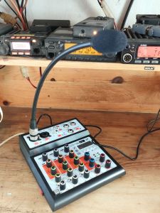 MIC MEJA MIXER UTK YAESU ICOM KENWOOD ALINCO