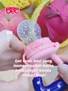 [BEC] Empeng Buah/Sayuran Bayi Lucu/Dot Bayi/Baby Fruit and Food Feeder