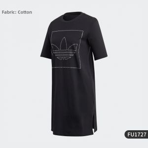 adidas | Womens Simple Round Neck Knit Dress