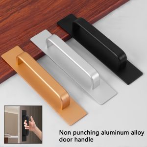 Adhesive Cabinet Handles Plus - Stainless Steel No-Drilling Easy Installation Handles For Cabinet Door Window Drawer & Refrigera