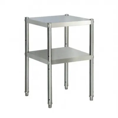 SONGE | Stainless Steel Kitchen Storage Rack Square 2 Tiers