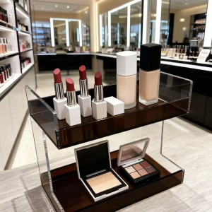 >SG Stock> Acrylic Rack Acrylic Shelf Desktop Shelf Desktop Rack Desktop Shelf Makeup Storage Rack Cosmetics Storage Rack Perfume Storage Rack Skincare Storage Rack Perfumes Storage Rack Displays Storage Rack Cups Storage Rack