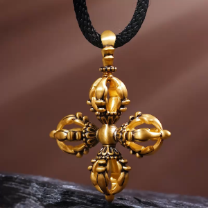 Chow Sang Sang 周生生 999 Gold Four Gadas Necklace for Women & Men 75cm 96210Z Price-by-Weight 4.49g Gold