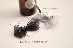 Small Beautiful Baby Organza Children Korean Hairpin