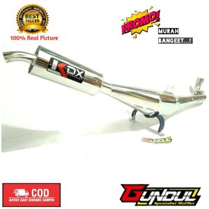 knalpot racing Fiz r F1zR fizr force1 zigma standar chrome anti karat suara garing kemrincing tenaga ngisi