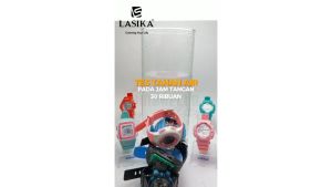 Jam Tangan Bulat Remaja Material Karet Rubber Premium Free Box