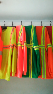 Mens Sweatshirt Cotton Long Sleeves With Reflector For Construction/ Motorist/ Farming/ Gardening