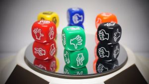 COMBO 5 viên xí ngầu Oẳn Tù Xì Kéo Bao Búa size 20mm nhiều màu trò chơi giảm stress XN-KBB20