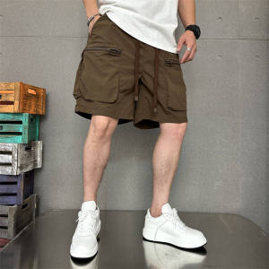 PAZHAOLANG | Big Size Multi-Pocket Work Shorts 5inch Leg