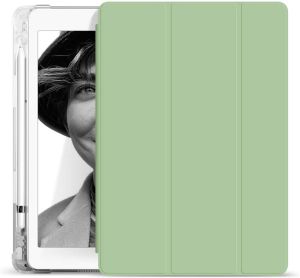2026 Case for iPad A19 12th A16 11/10th 11" Air 8 11 M4 M3 4 5 10.9 7/8/9th10.2 Mini 6 7 8.3 9.7 Pro 11 with Pencil Holder Cover
