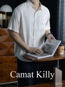 CAMAT KILLY | Italian High-end Relax Linen Shirt