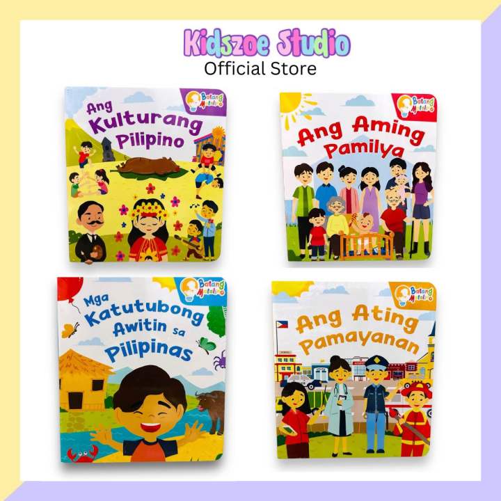 Batang matalino board book Filipino tagalog book | Lazada PH