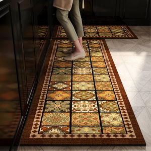 XIANSU | Non-slip Oil-resistant Waterproof Absorbent Kitchen Mat PVC