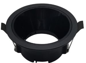 JOYINLED Metal Recessed Downlight Frame Round GU10 MR16 Housing LED Spotlight Fixture for Ceiling Installation