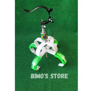 Mahkota Sangkar Murai Fullset Gantungan Motif BRAZIL Mahkota Murai Batu Cakram Murai Pvc