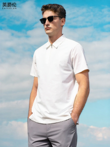 Enjeolon | Lightweight Quick-Dry Short Sleeve Polo Shirt Moisture Wicking