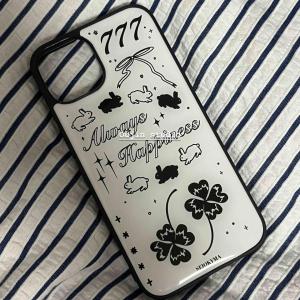 Korean Style Acrylic Phone Case with Cute Cartoon Girls Y2K Design for  16Pro/15Promax/14 13/12 Black Edge Protection Cover