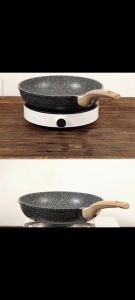 Cooking Pan Induction Cooking Pan Wok Non Stick Frying Pan Skillet 24/26/28CM With Lid Kawali Suitable For All Stove