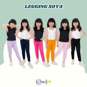 Smilee Soya Mix - Legging Anak Perempuan Size 1-5 Tahun cotton combed 30s