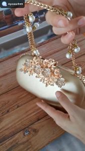 Tas Pesta Kondangan Clutch Import Wanita Dompet Seserahan Elegan Mewah Murah Wisuda 289139