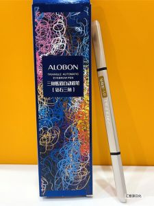 AloBon Triangle Rotate Automatic Eyebrow Pencil Makeup Not Smudge Beginner Easy to Color Uniform Eyebrow Color Decoration Brow Style