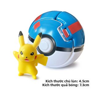 Pokemon Pikachu Charizard Psyduck Bộ Hình Hành Động - Pokeball Elf Ball Anime Pocket Monster Đồ Chơi Cho Trẻ Em Quà Tặng Sinh Nhật