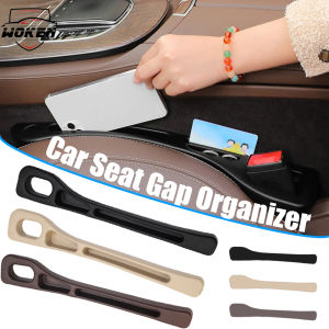 【WOKEN】2PCS Multifunctional Car Seat Gap Storage Box Leak-Proof Filling Strip Side Seam Plug Strip Car Seat Gap Organizer