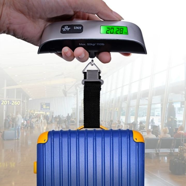 HARUNARA SCL110 Digital Luggage Scale, Portable Handheld Baggage Scale