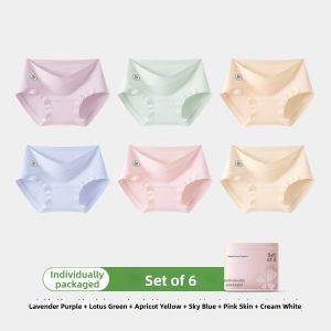 COSMO LADY | Cotton Maternity Panties Antibacterial Low-rise Support Breeches