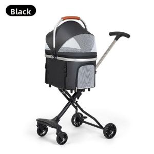 AYIJIE | Detachable Washable Lightweight Pet Stroller