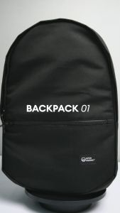 Tas Ransel Sekolah Anti Air Hitam / Black Open Ending