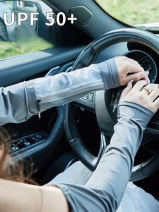 XUANXUAN | Womens Summer Thin UV Protection Sleeve Covers Sporty Loose Hand Sleeves For Driving And Cycling New Style Arm Protection