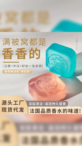 Gulong Perfume Soap 100g Men and Women Couple Style Encounter Lady Fragrance Essential Oil Soap Cleansing Bath Handmade Soap