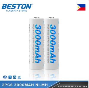 4-12pcs Beston Rechargeable Battery NiMH AA 1.2V 3000mAh High Capacity