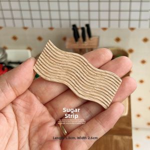 Mini Kitchen Utensils Set Simulation Model Toy for Dollhouse Cooking Play Pretend Serving Tray Food Play for Kids And Adults