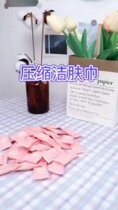 Compressed TowelDisposable Face TowelPortable Facial Cleansing Wipes For Business TripsTravelAnd Outdoor Use