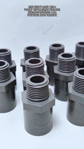 Promo Paket ISI 10 PCS Valve Socket AW 1/2" / SDL 1/2 inch / Socket Drat Luar Sambungan Pipa PVC 1/2" AW Paket 10 PCS