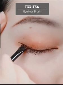 Brush Kuas Alis Eyeliner Bahan Sintetis Super Tipis Untuk Alat Makeup Kecantikan / Eyeshadow Eyebrow Brush Serbaguna