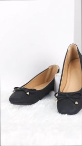 MICHAELA Linen Texture Flat Shoes Square Toe Slip-On Doll Shoes for School Office Daily SH5527000 LX