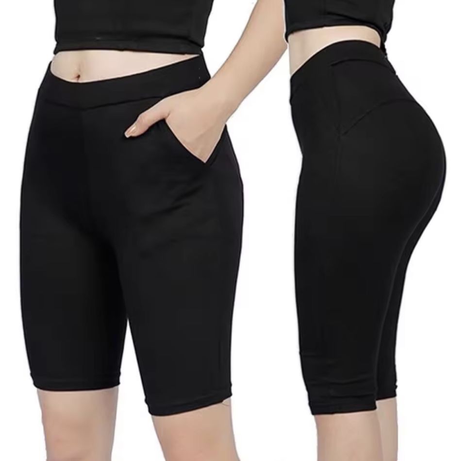 Quần legging nữ lửng nâng mông co giãn 4 chiều cao cấp