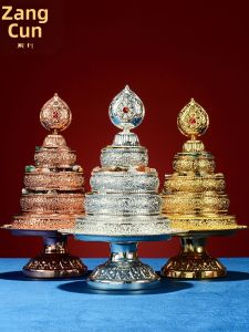 ZANGCUN | Đĩa Trang Trí Mandala Tây Tạng Hợp Kim