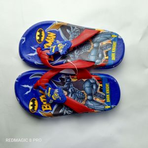 SANDAL ANAK ANAK LAKI LAKI MODEL JAPIT BERMOTIF KARAKTER BATMAN TIMBUL 620 (26-35) TERMURAH