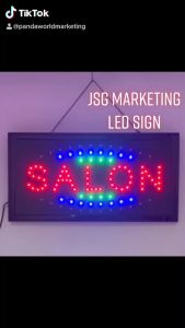 SALON-LED SIGN (Small)