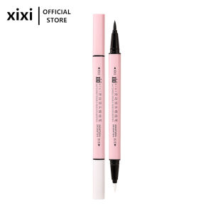 Xixi Makeup Eyeliner Pencil Spiritual Dual-ended Eyeliner Is Not Easy To Smudge The Brush Rod Glue Easy To Get On Eyelash Glue Eyeliner 2 In 1