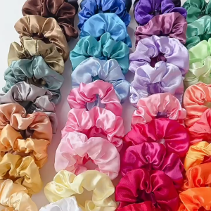 【JY】imitation silk hair loop hair rope hair accessories headwear
