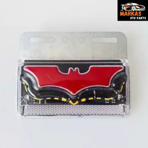 Lampu Led Bak Samping Truk Variasi 24Volt Model Batman 30Led 2warna Sein Running Light Waterside