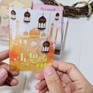 AMPLOP LEBARAN MIKA IDULFITRI MOTIF MASJID ISI 50 PCS AMPLOP MASJID TERBARU/ AMPLOP MURAH MERIAH